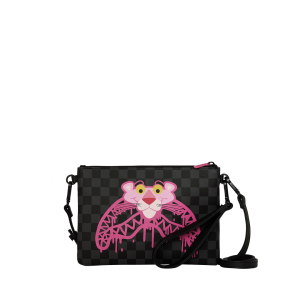 PINK PANTHER DIAMOND SHARK CROSSOVER CLUTCH