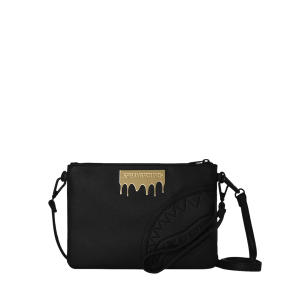 GOLD BRICK DRIP CROSSOVER CLUTCH