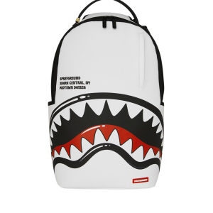 SHARK CENTRAL BUBBLE SHARK (WHT) BACKPACK