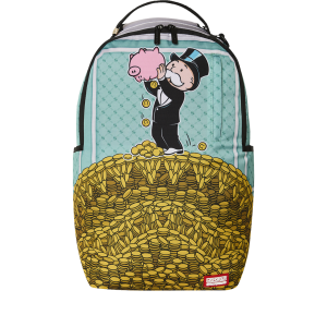 MONOPOLY MAKE SURE IT'S ALL THERE BACKPACK