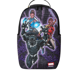 BLACK PANTHER OFFICIAL COLLAB - NEVER BACK DOWN BACKPACK