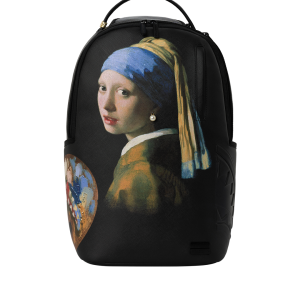 MAURITSHUIS MUSEUM SHARK PALETTE GIRL WITH A PEARL EARRING COLLAB BACKPACK