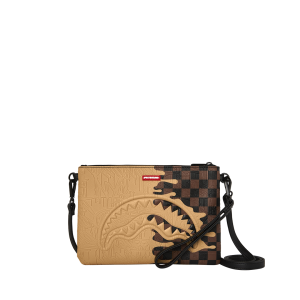 DESIGNER DRIP EFFECT CROSSOVER CLUTCH