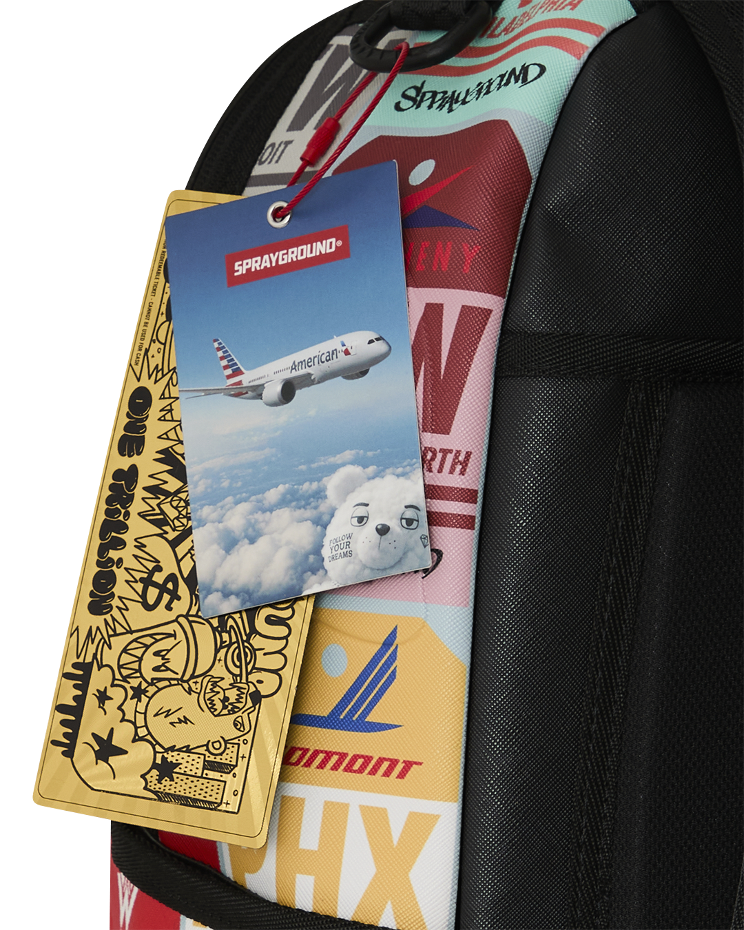 AMERICAN AIRLINES 100 YRS GLOBAL TRAVELER BACKPACK - Image 10