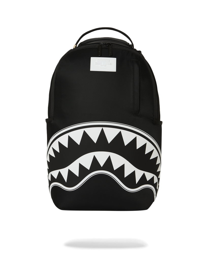 SHARK CENTRAL 2 - BLACK WHITE BACKPACK