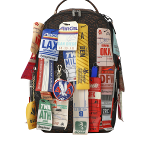 AMERICAN AIRLINES 100 YRS - TAGS ON TAGS BACKPACK