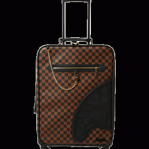 HENNY LOCK SHARKS IN PARIS JETSETTER CARRY-ON LUGGAGE