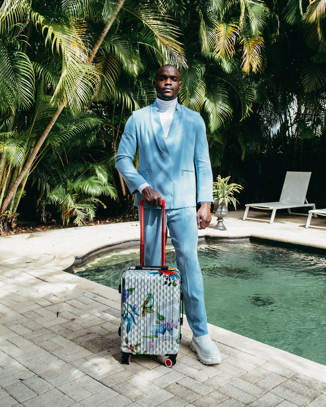 JARDIN DU PALAIS SHARKNAUTICS HARDSHELL CARRY-ON LUGGAGE - Image 4