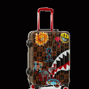 GLOBAL MOGUL POPAGANDA RON ENGLISH EDITION HARDSHELL CARRY-ON LUGGAGE