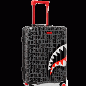 SHARKFINITY STEALTH PILOT SHARKNAUTICS HARDSHELL CARRY-ON LUGGAGE