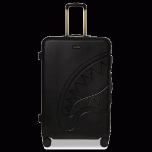 REALITY CHECK SHARKITECTURE FULL-SIZE JETBLACK LUGGAGE (GOLD HARDWARE)