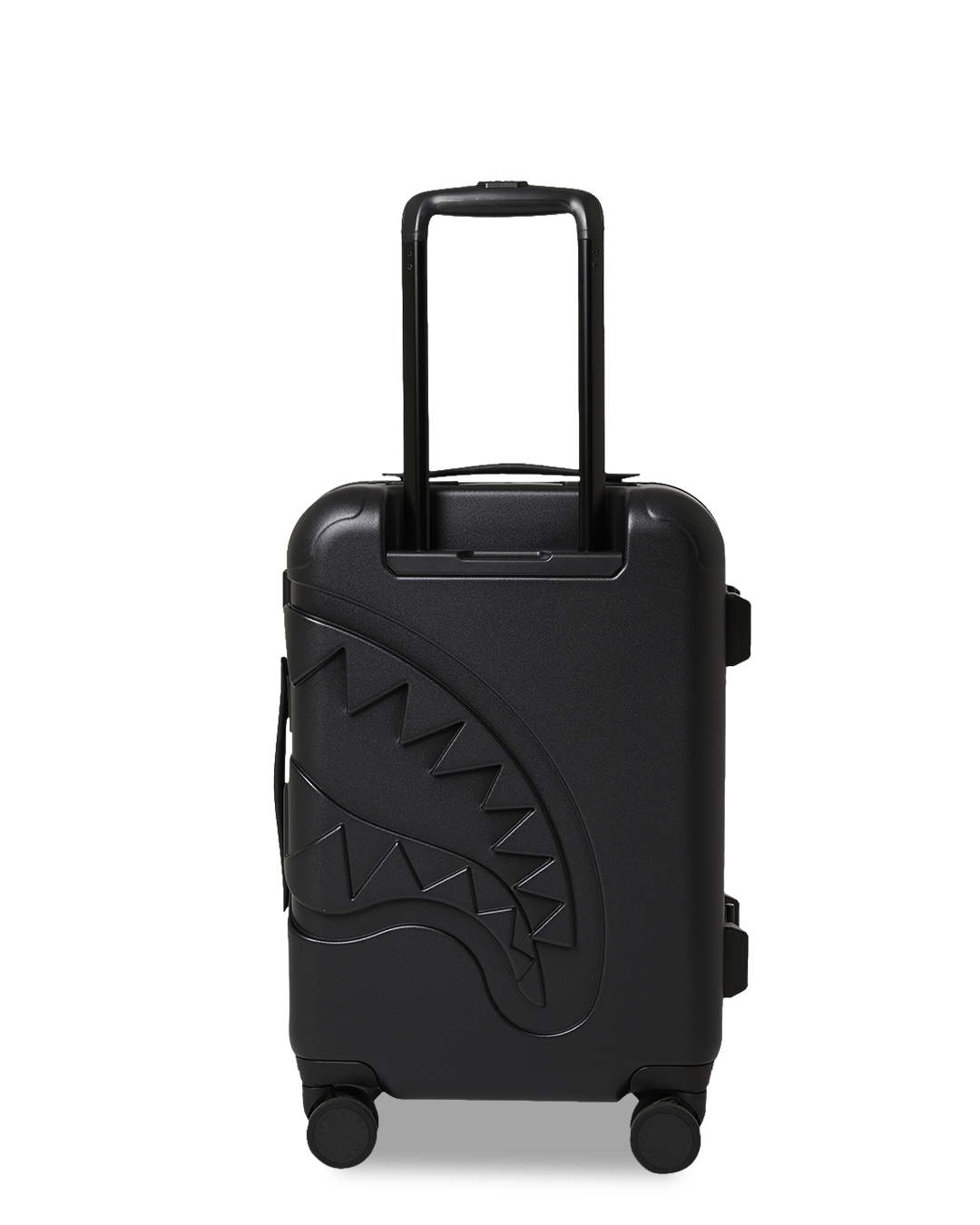 THE JOURNEY BEGINS SHARKITECTURE CARRY-ON LUGGAGE BLACK WITH EXTRA STICKERS - Image 11