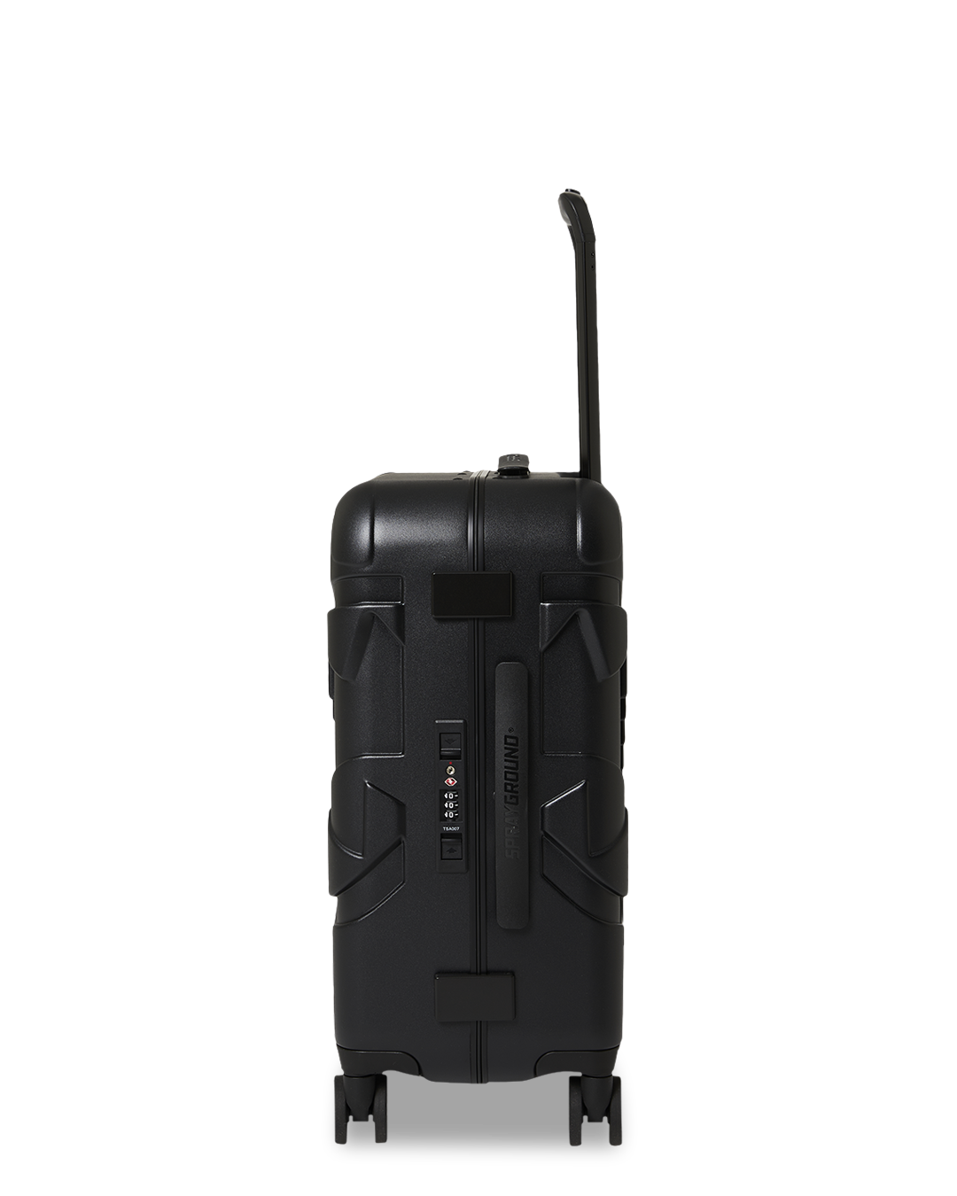 THE JOURNEY BEGINS SHARKITECTURE CARRY-ON LUGGAGE BLACK WITH EXTRA STICKERS - Image 12