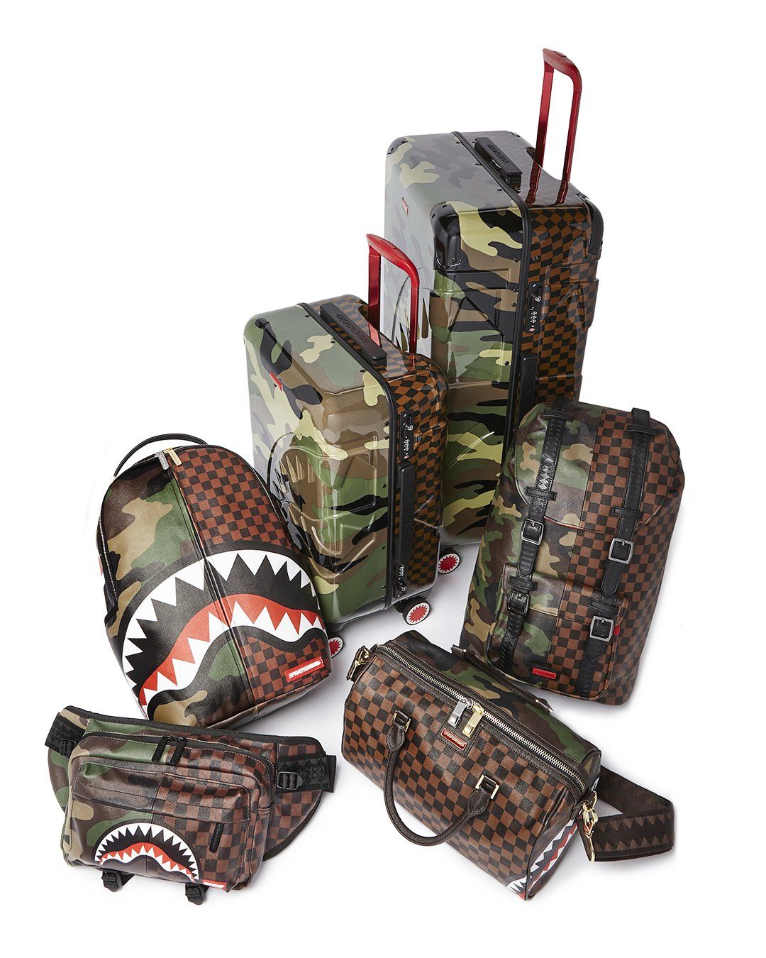 JUNGLE PARIS 21.5 CARRY-ON SHARKITECTURE LUGGAGE - Image 20