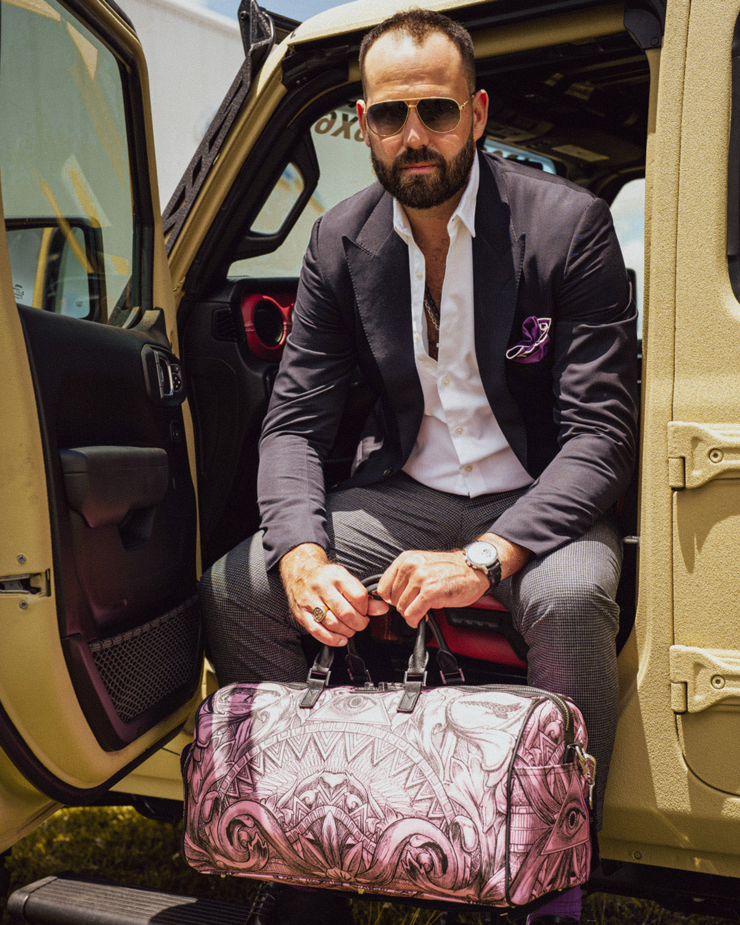 SOCIETY OF SHARKS DUFFLE - Image 2