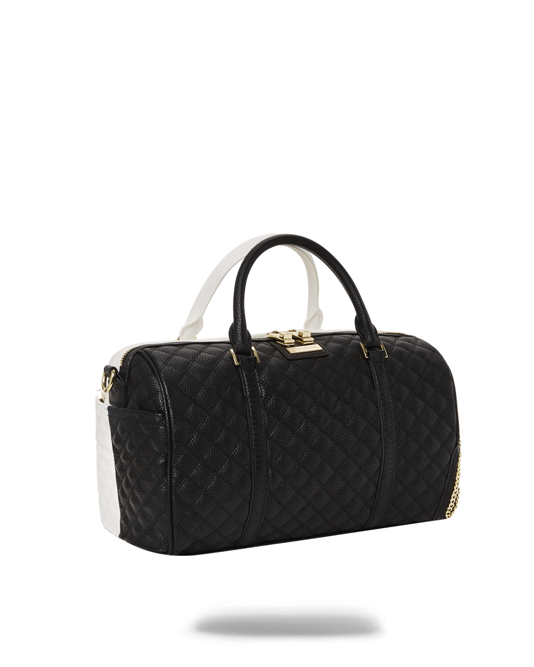 LEVELED UP SPLIT QUILT SHARK MINI DUFFLE - Image 3