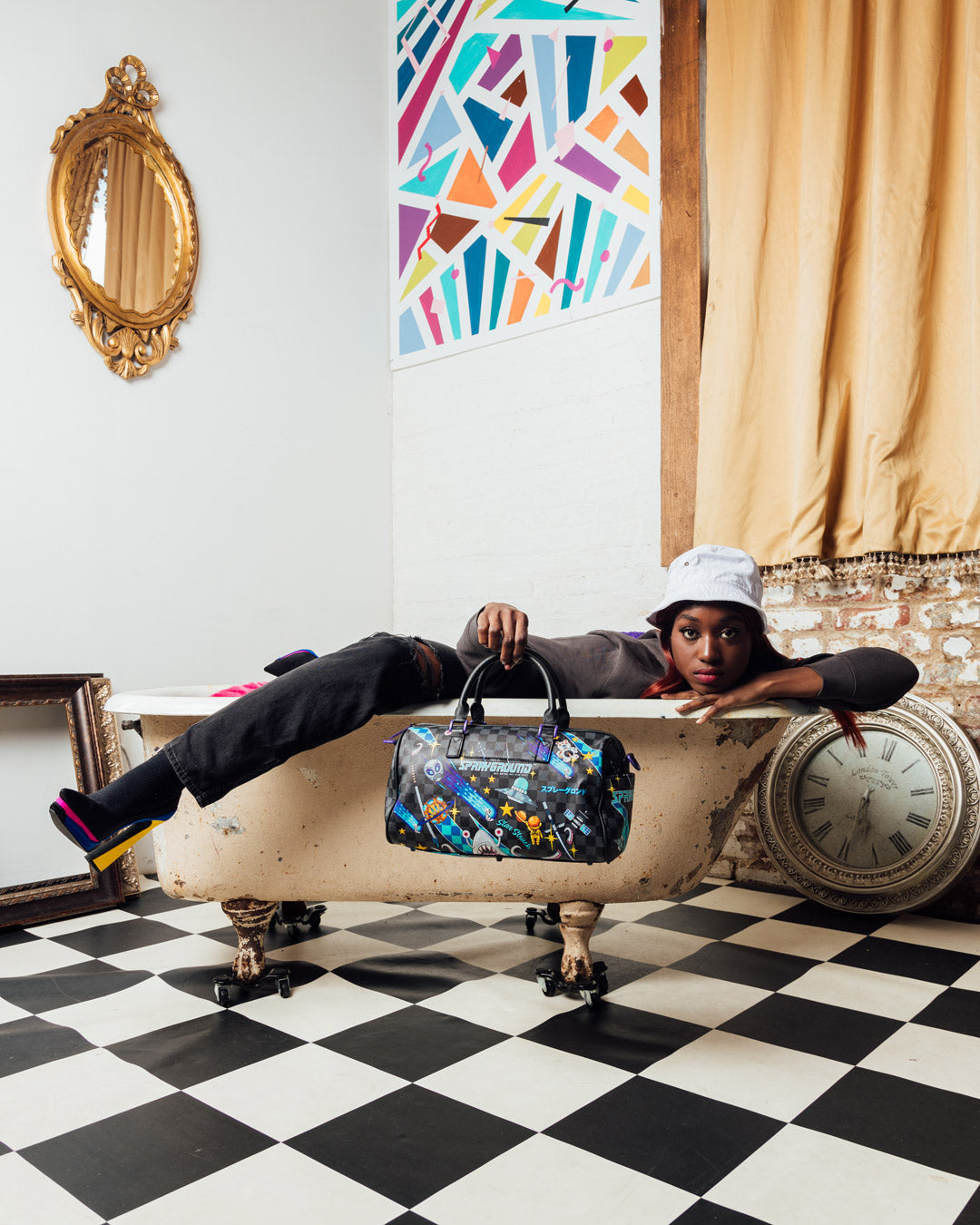 WTF ALIEN INVASION MINI DUFFLE - Image 4