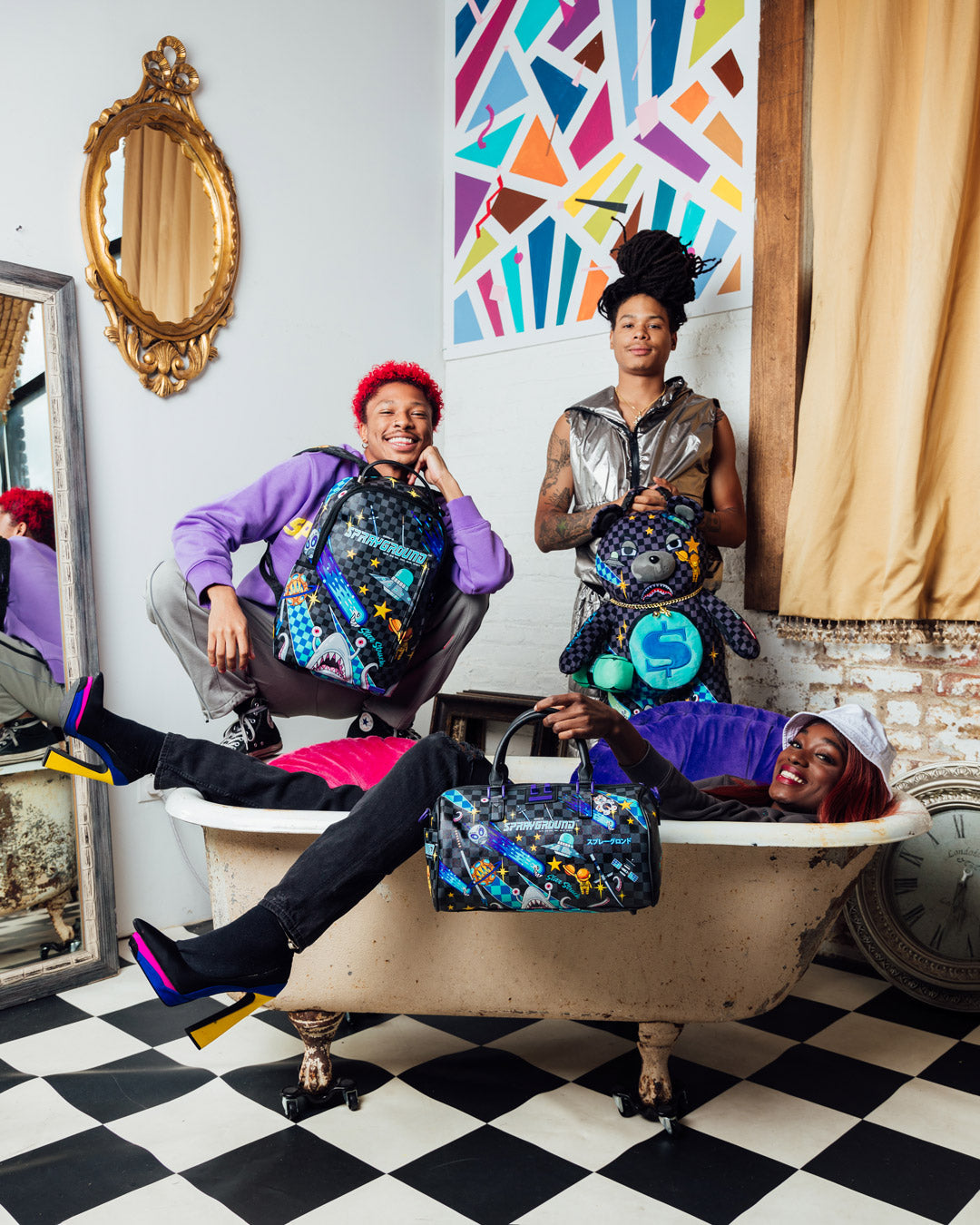 WTF ALIEN INVASION MINI DUFFLE - Image 8
