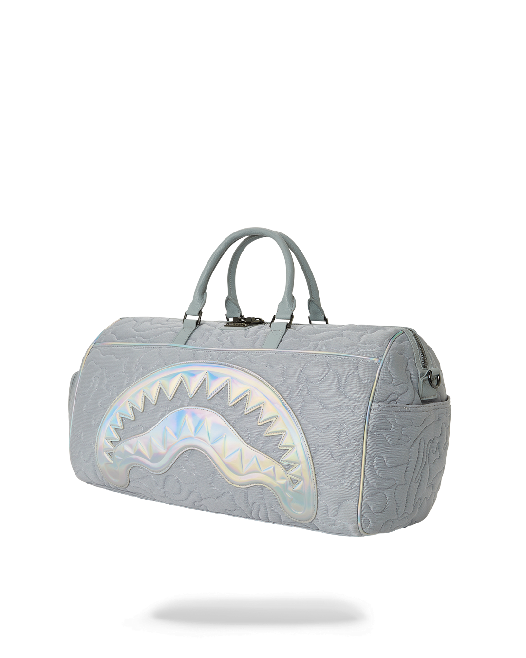 MIRASHAKU IRIDESCENT QUILT DUFFLE - Image 5