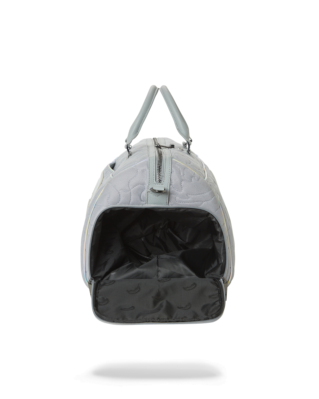 MIRASHAKU IRIDESCENT QUILT DUFFLE - Image 11