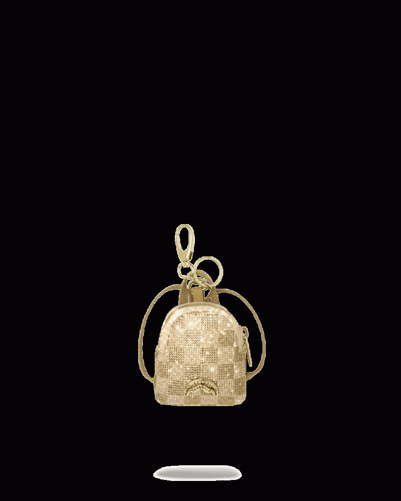 TRINITY 24K BACKPACK KEYCHAIN