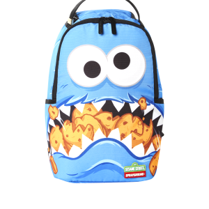 MINI COOKIE MONSTER SHARK BACKPACK