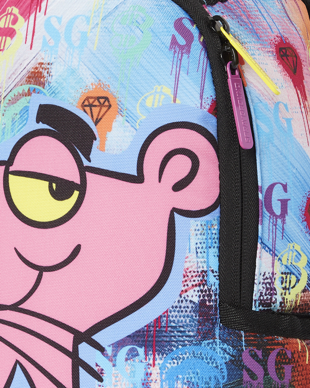 SMALL BACKPACK: PINK PANTHER ART CLASS - Image 6