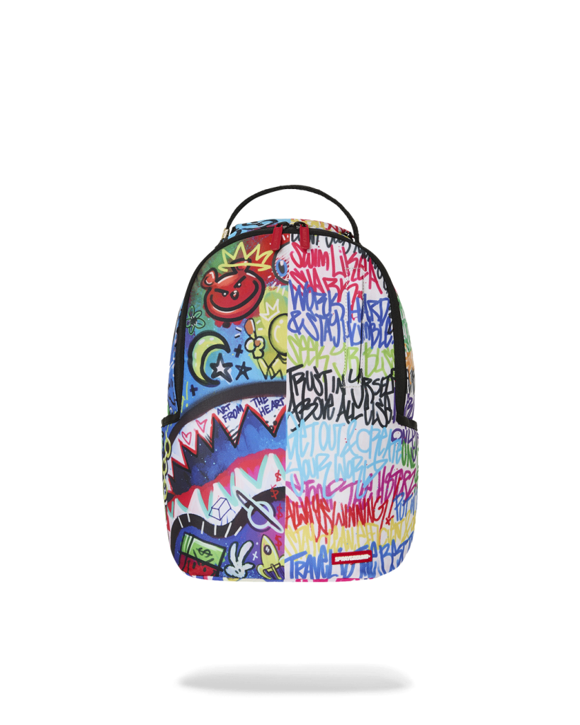 SPLIT SCRIBBLES BACKPACK