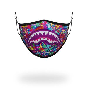 KIDS FORM FITTING MASK: CANDY SHARK