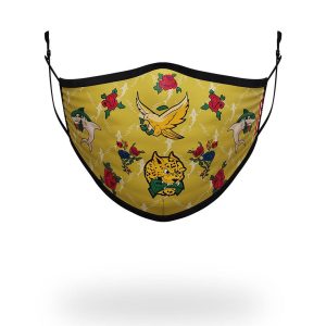 ADULT AIR ITALIA FORM FITTING FACE MASK