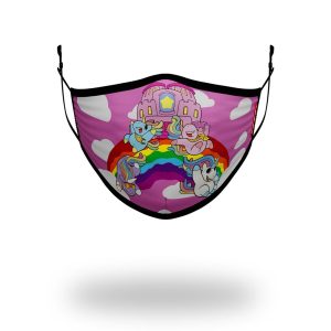 KIDS FORM FITTING MASK: RAINBOW BOUNCE