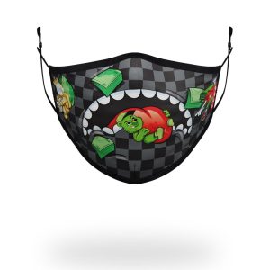 ADULT SHARK SQUAD FORM FITTING FACE MASK