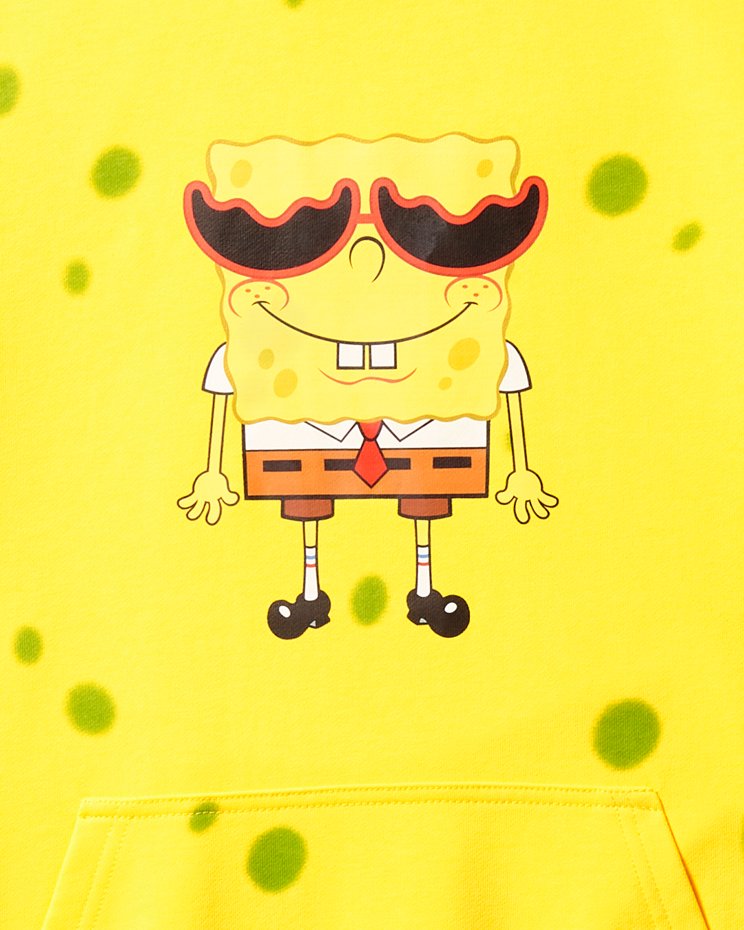 SPONGEBOB SPONGE HOODIE (YELLOW) - Image 3