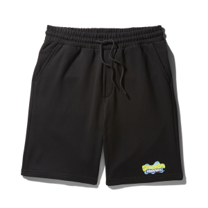 SPONGEBOB KNIT SHORTS (BLACK)
