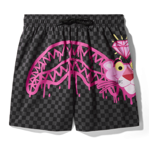 PINK PANTHER DIAMOND SHARK SWIM SHORTS