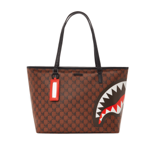 SHARKS AND SKULLS TOTE