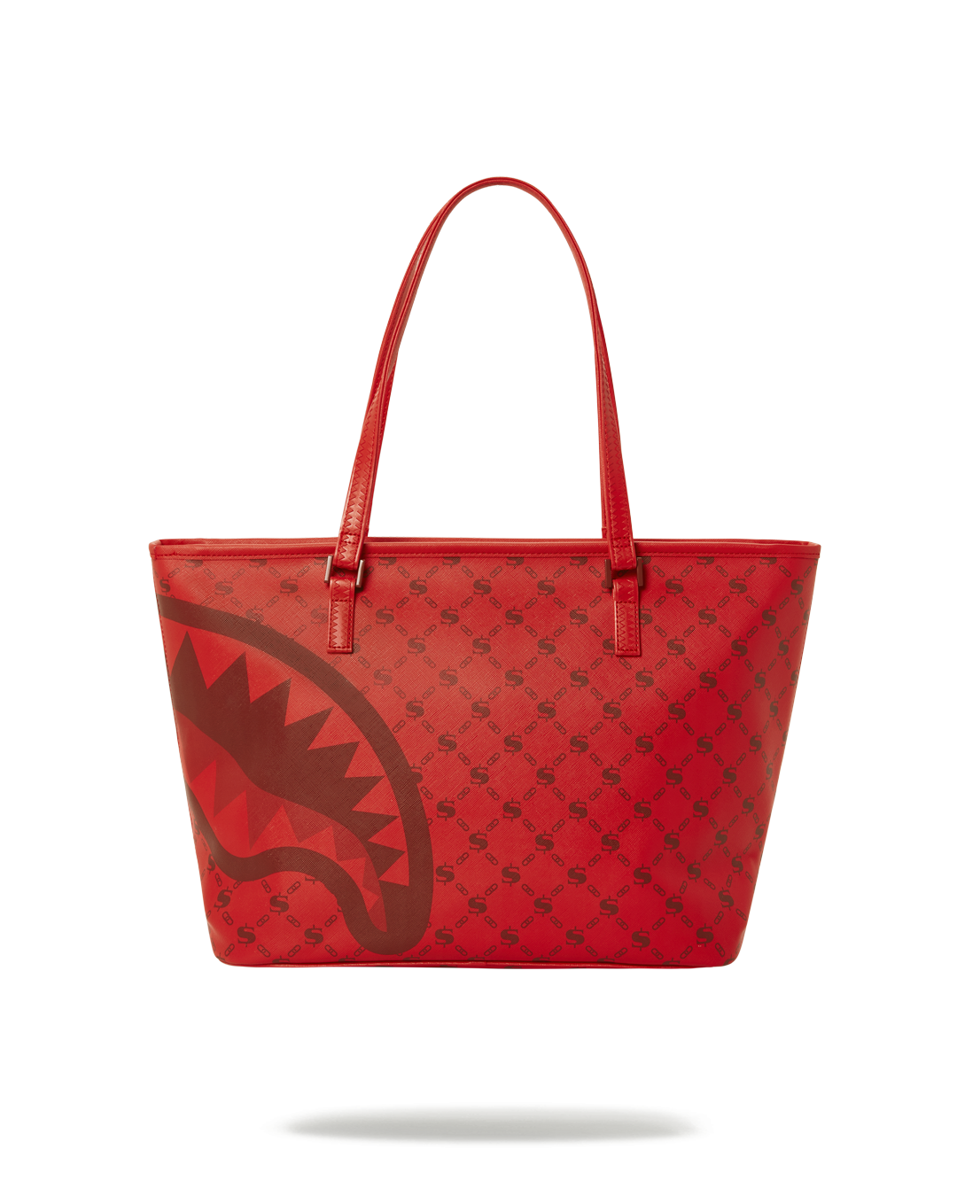 MONEY PATTERN BRICK TOTE - Image 5