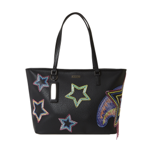 STAR RACER A.I.7 SANDFLOWER COLLAB BEADED TOTE