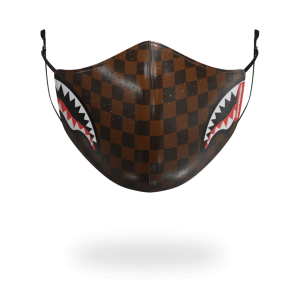 SHARKS IN PARIS VEGAN LEATHER FACE MASK