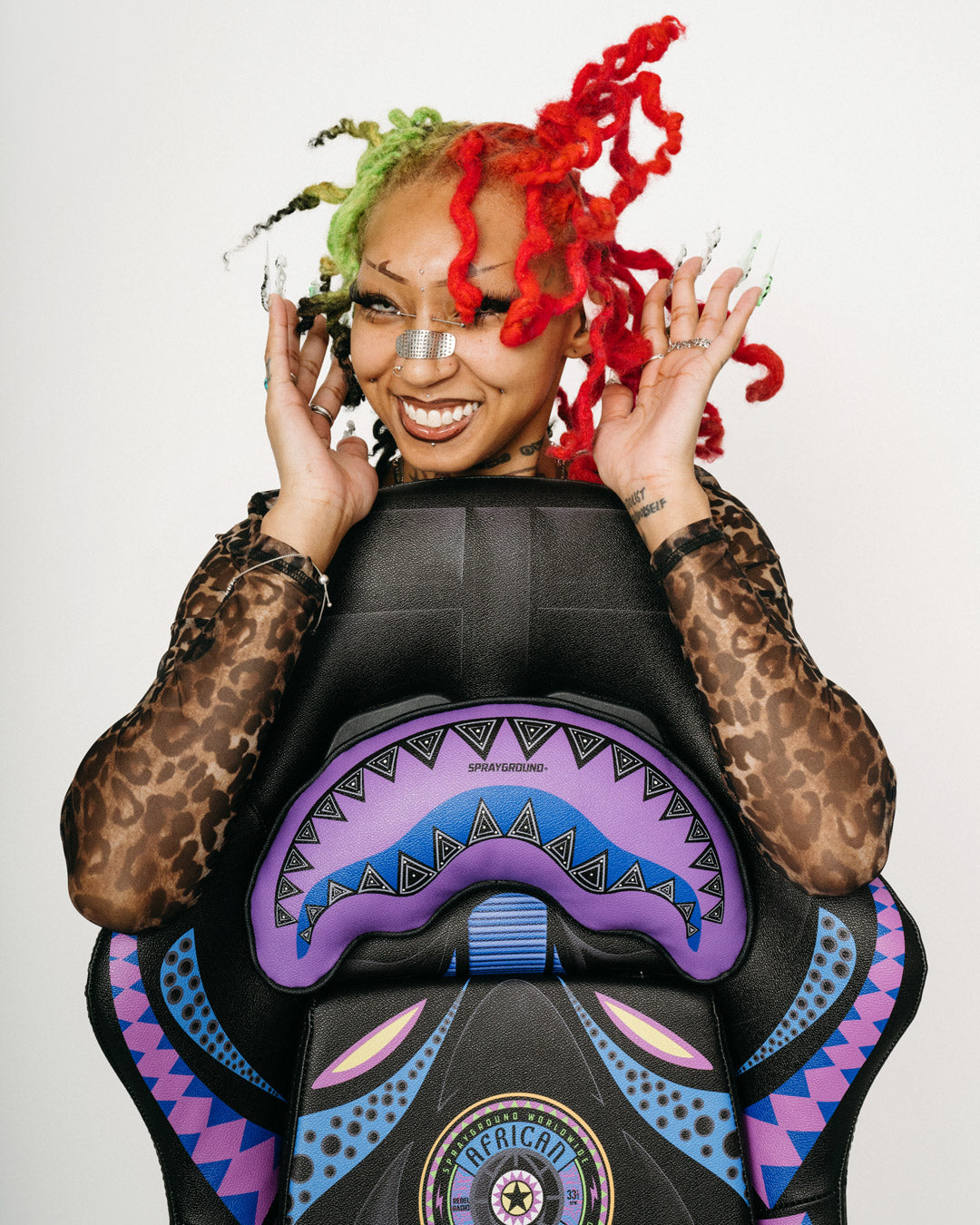 A.I. 12 BROOKLYN & BEYOND ?C SANDFLOWER COLLAB GAMING CHAIR - Image 10