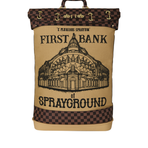 FIRST BANK OF SPRAYGROUND MONEY BAG