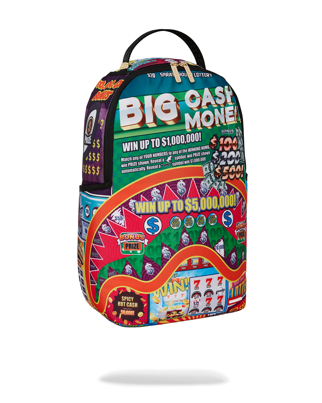 BIG MONEY BIG MONEY BACKPACK (COMES WITH SCRATCH OFF PLAYING CARD) - Image 3