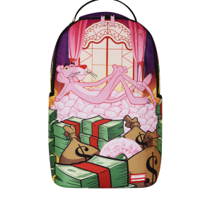 PINK PANTHER FORTRESS OF MONEY-TUDE BACKPACK
