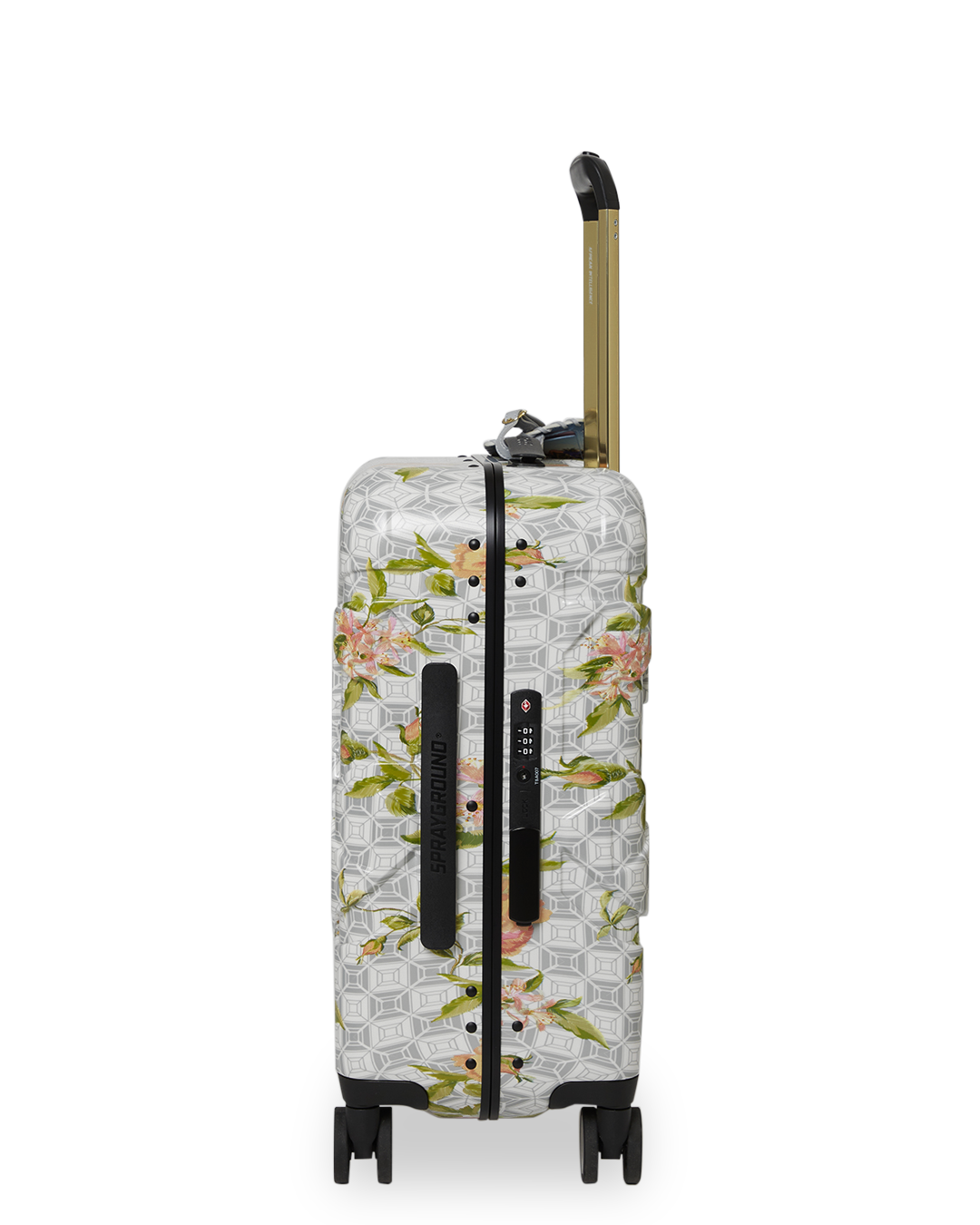A.I. AFRICAN INTELLIGENCE ELEGANT ENERGY SHARKITECTURE CARRY-ON LUGGAGE ?C SANDFLOWER COLLAB - Image 5