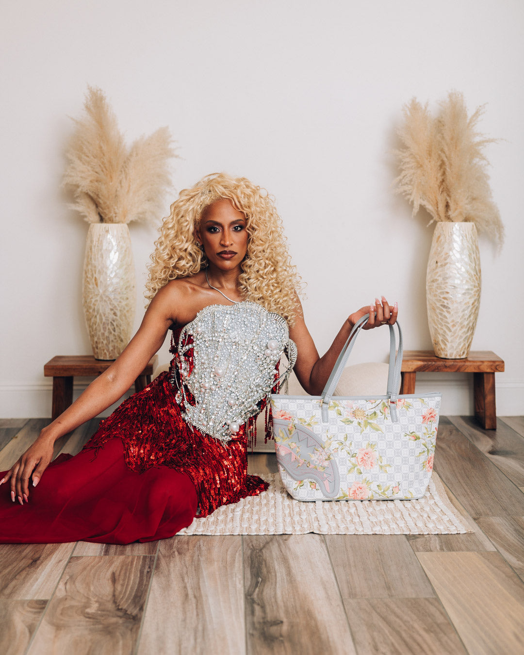 A.I. AFRICAN INTELLIGENCE ELEGANT ENERGY TOTE ?C SANDFLOWER COLLAB - Image 2