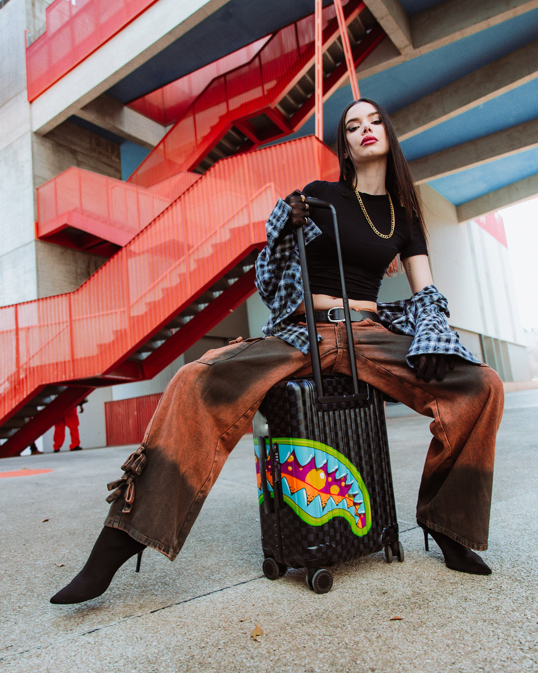 SLIME TAKEOVER HARD SHELL CARRY-ON LUGGAGE - Image 3