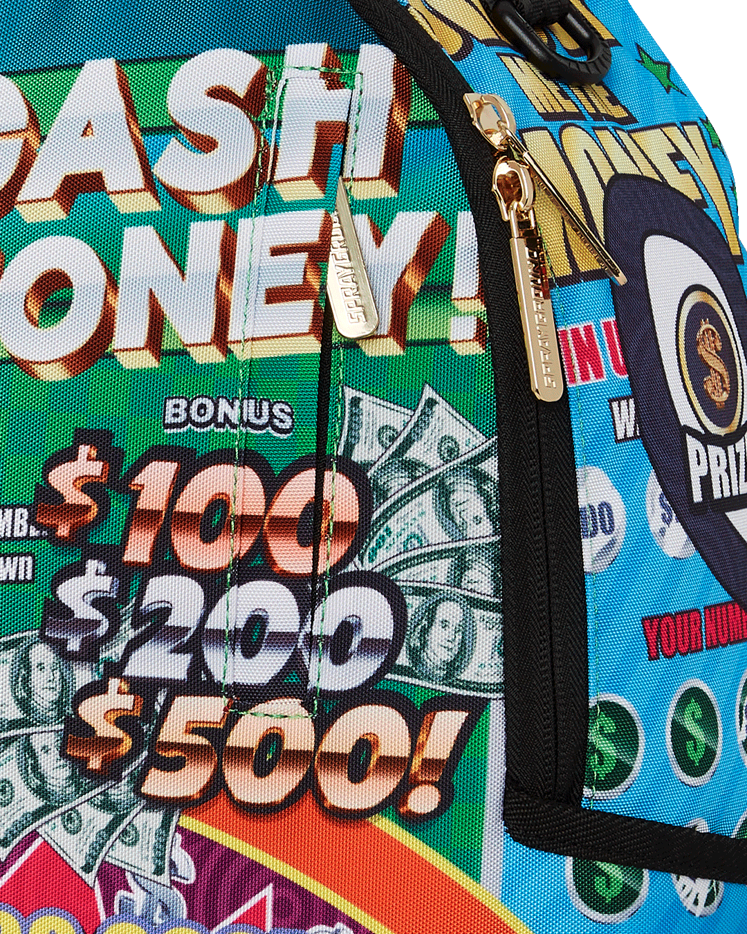 BIG MONEY BIG MONEY BACKPACK (COMES WITH SCRATCH OFF PLAYING CARD) - Image 11