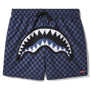MIDNIGHT MAGIC SHARKS IN PARIS SWIM SHORTS
