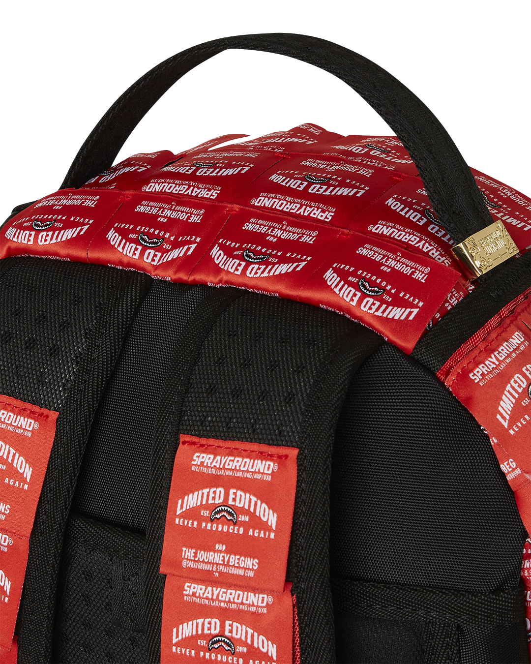 MADE OF WOVEN LABELS SHARK BACKPACK - Image 10