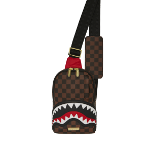SAWTOOTH SHARKS IN PARIS ONE-STRAP SLING